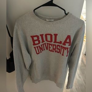 Vintage Biola Champion Crewneck